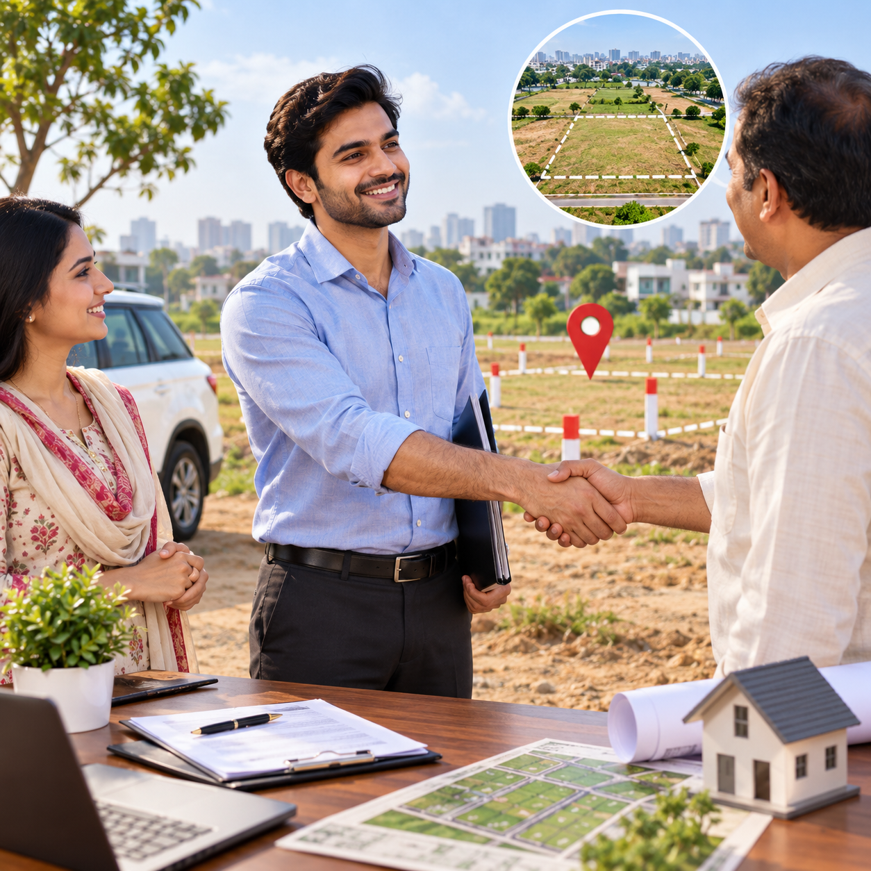 Plot Sale and Purchase